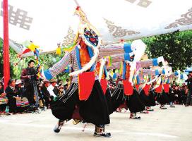 shoton festival tibetan opera